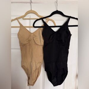 Black & Tan Bodysuit Shapewear